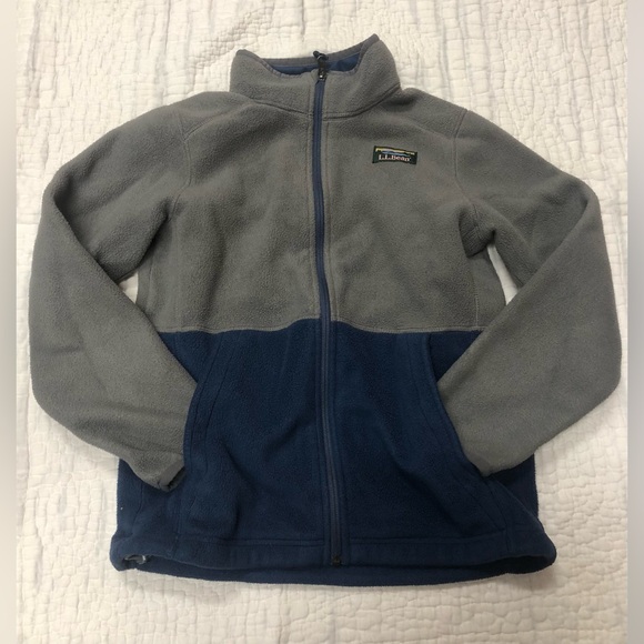 L.L. Bean Other - L.L Bean Boys fleece zip up jacket medium 10/12